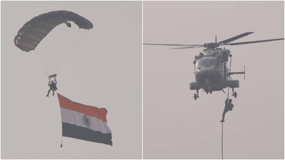 Air Force shows strength in disaster management exercise at Agra Air Force Station