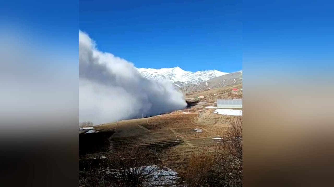 Avalanche in Lahaul Valley Yanigang Glacier, video went viral