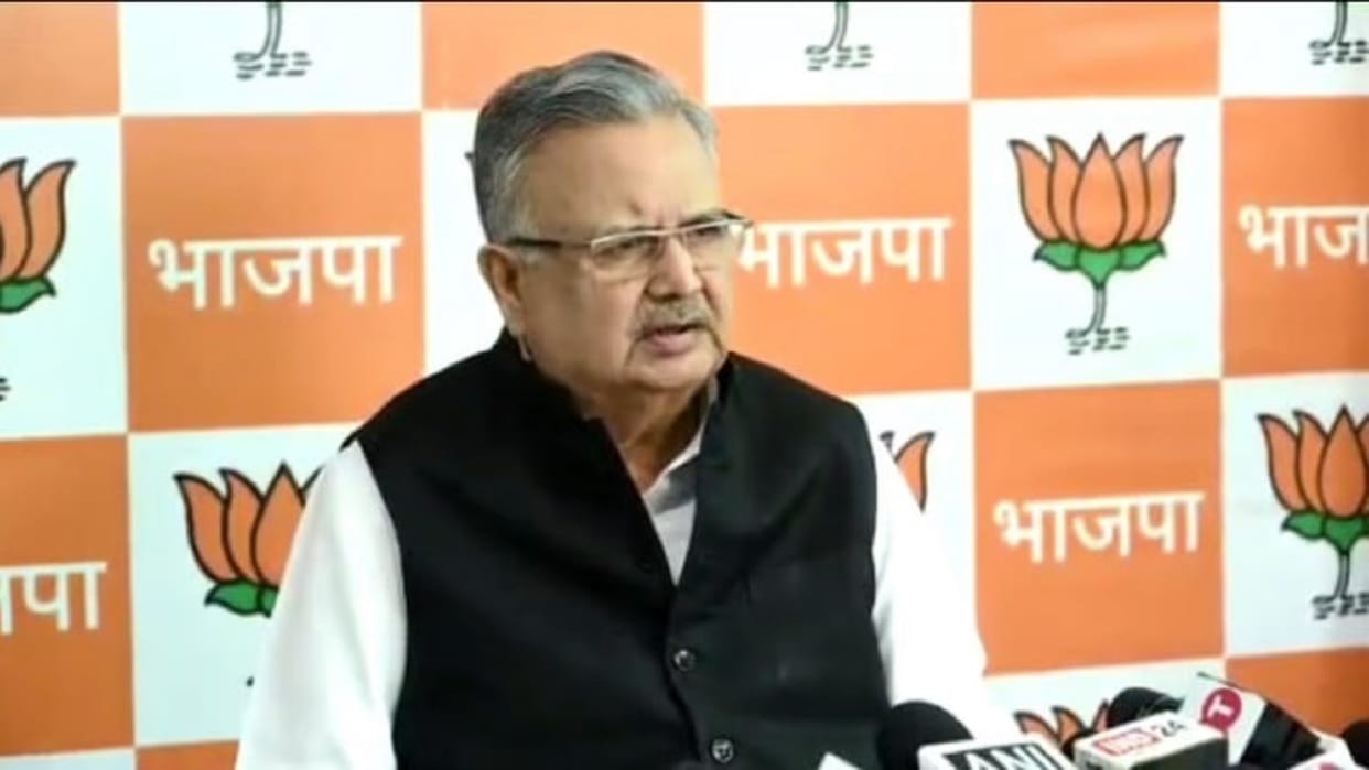 bhanupratappur by-election: raman singh called cm bhupesh a robber