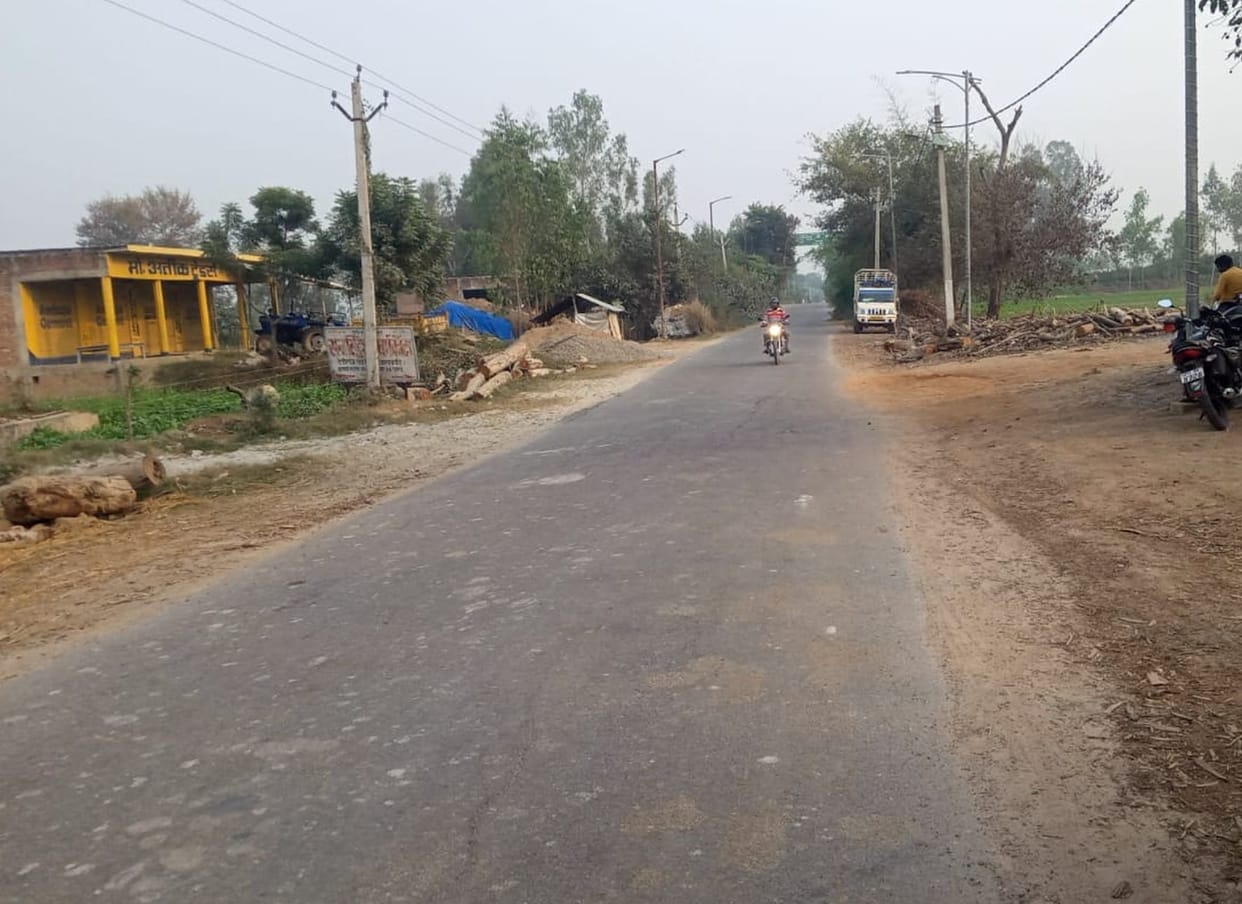 Two meter road widening on subeha road from 110 crore soon