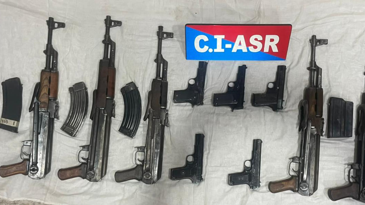 Punjab Police recovered arms consignment in joint operation with BSF