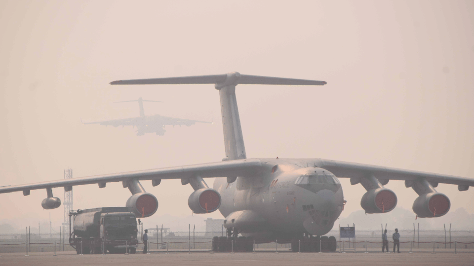 Air Force shows strength in disaster management exercise at Agra Air Force Station
