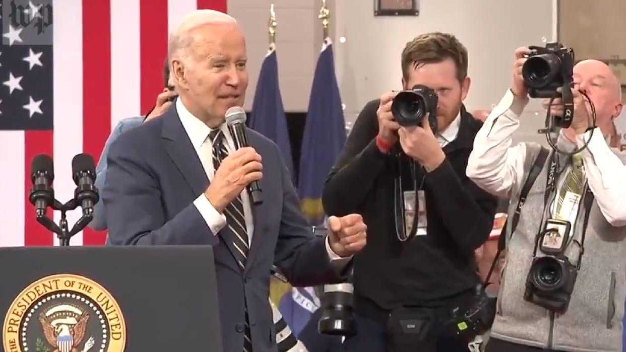 US President too old for contest again?:  Joe Biden said - Look at me