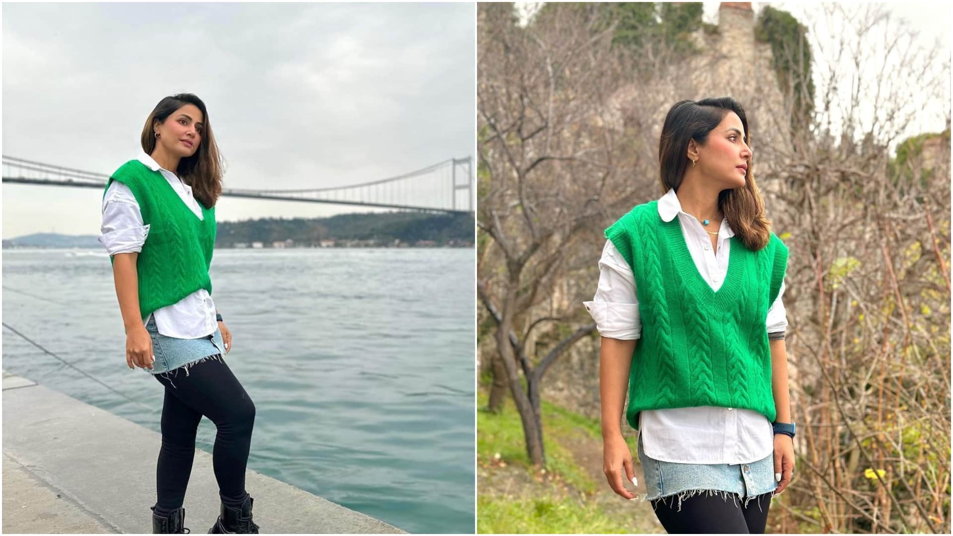Photos Of The Day Bhumi Pednekar Hina Khan Shweta Tiwari Tina Datta Avneet kaur Ayushmann Khurrana