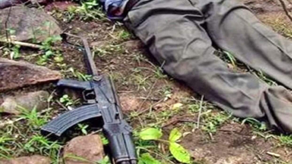two naxalites killed in encounter on chhattisgarh-maharashtra border