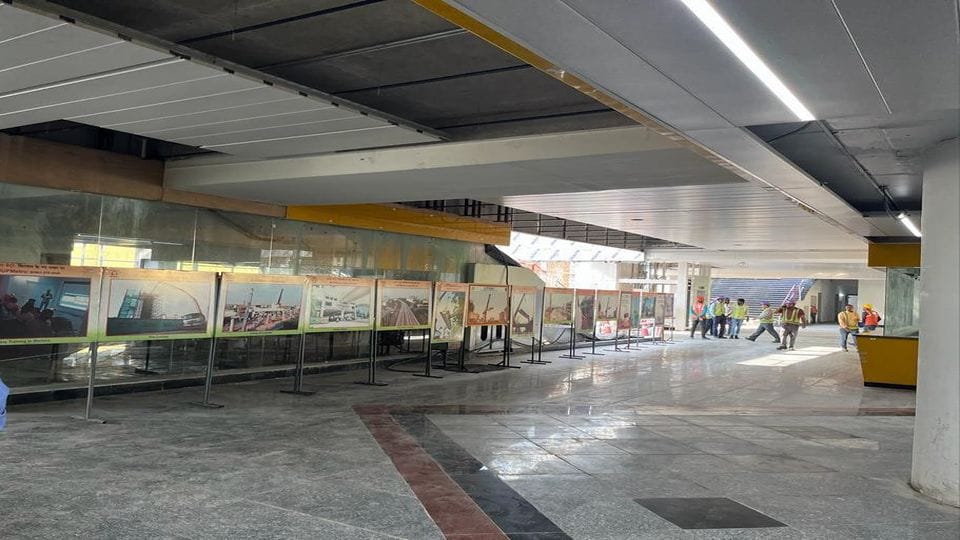 culture of Braj will be reflected at the Agra Metro stations