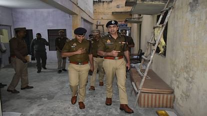 Agra Police Commissioner disbanded SWAT team policemen pointed pistols at each other