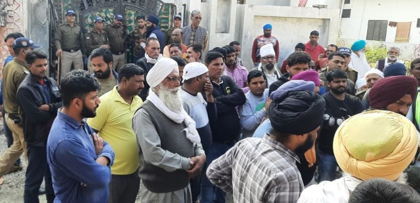 Rudrapur:  fire broke out in shrine under suspicious circumstances.