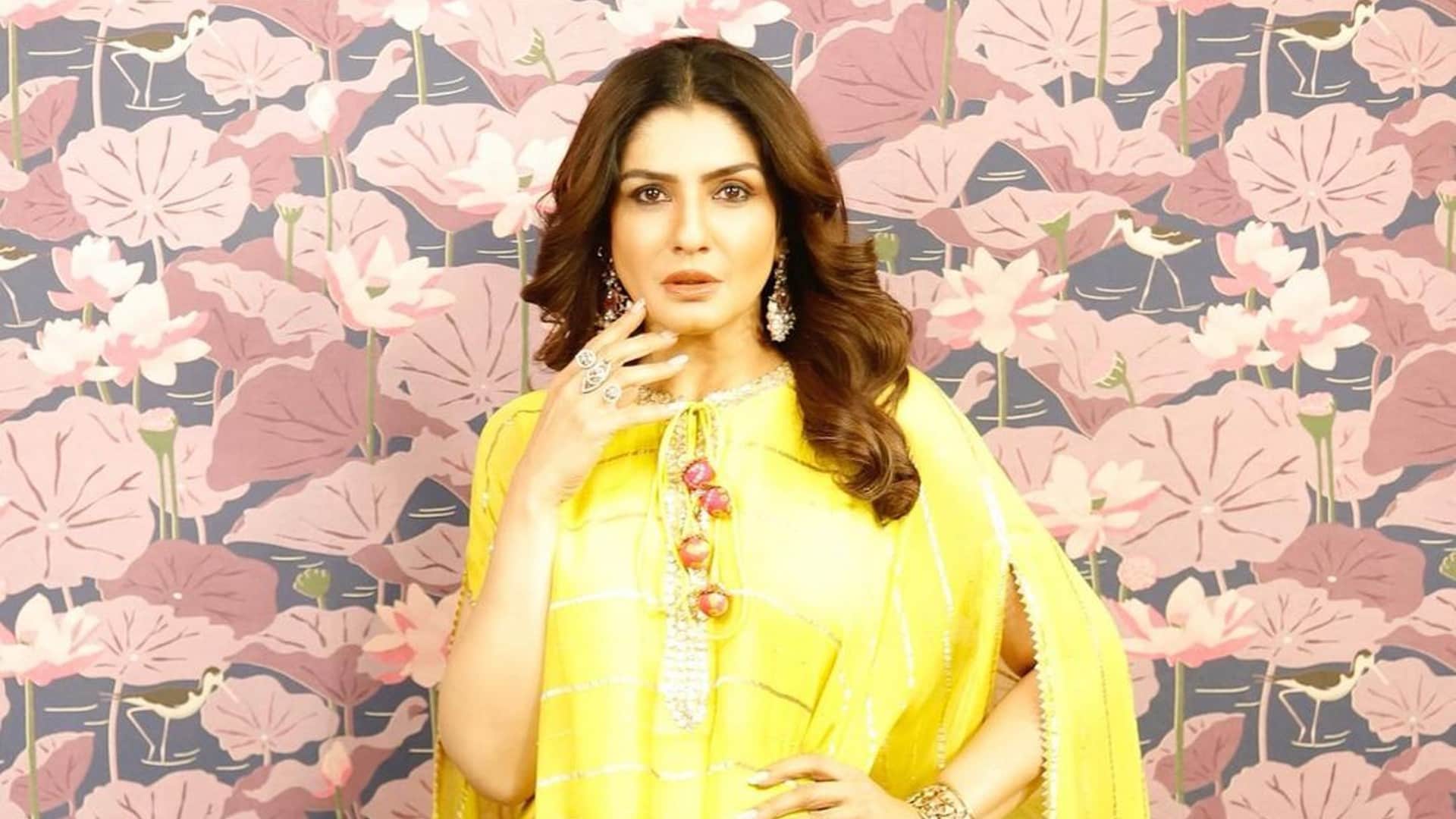 Raveena Tandon had fun in the city of lakes took a scooty tour of Bhopal tasted samosas