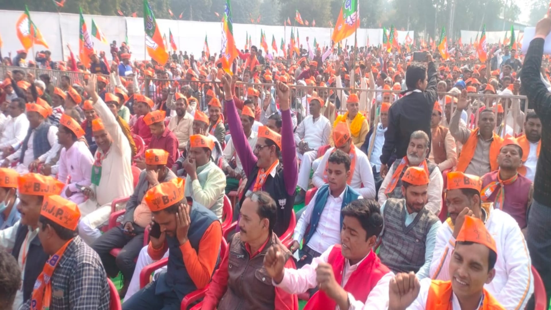 Khatauli By Election: CM Yogi Attacks SP-RLD from the stage, five points