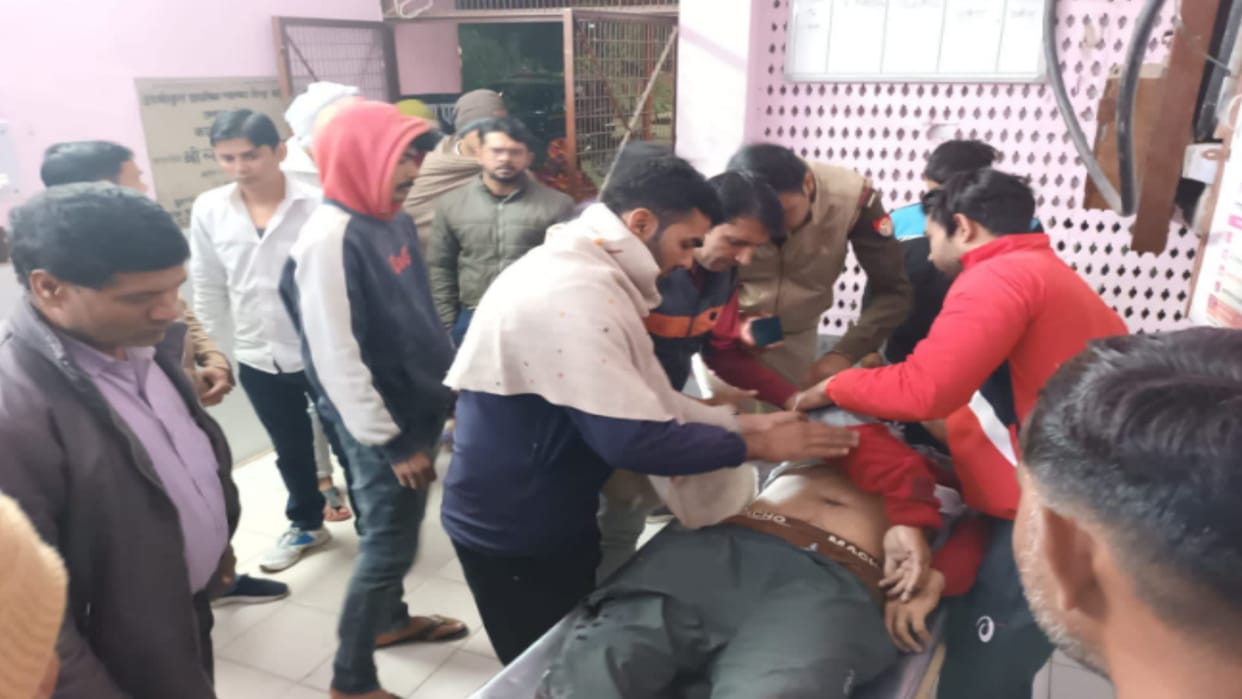 Two youth has died in bike accident on Baraut Muzaffarnagar Road in Baghpat