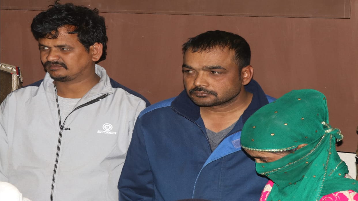 A businessman burnt a person for hatching a false conspiracy in Bijnor City
