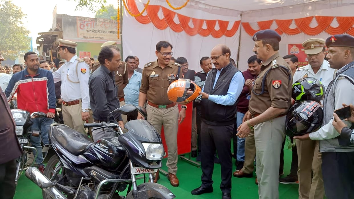 People without helmet will not get petrol