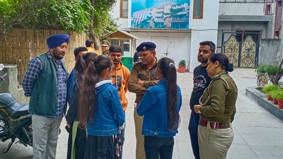 Girl student died after falling from fourth floor of Guru Nanak Girls College in Yamunanagar