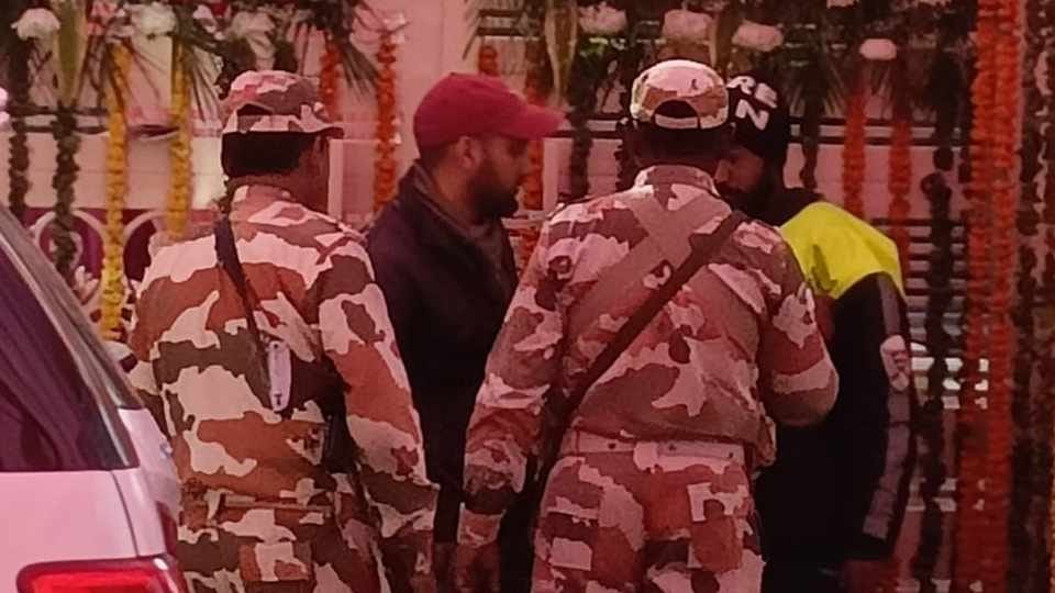 Income Tax Department team raided three places in Mohali