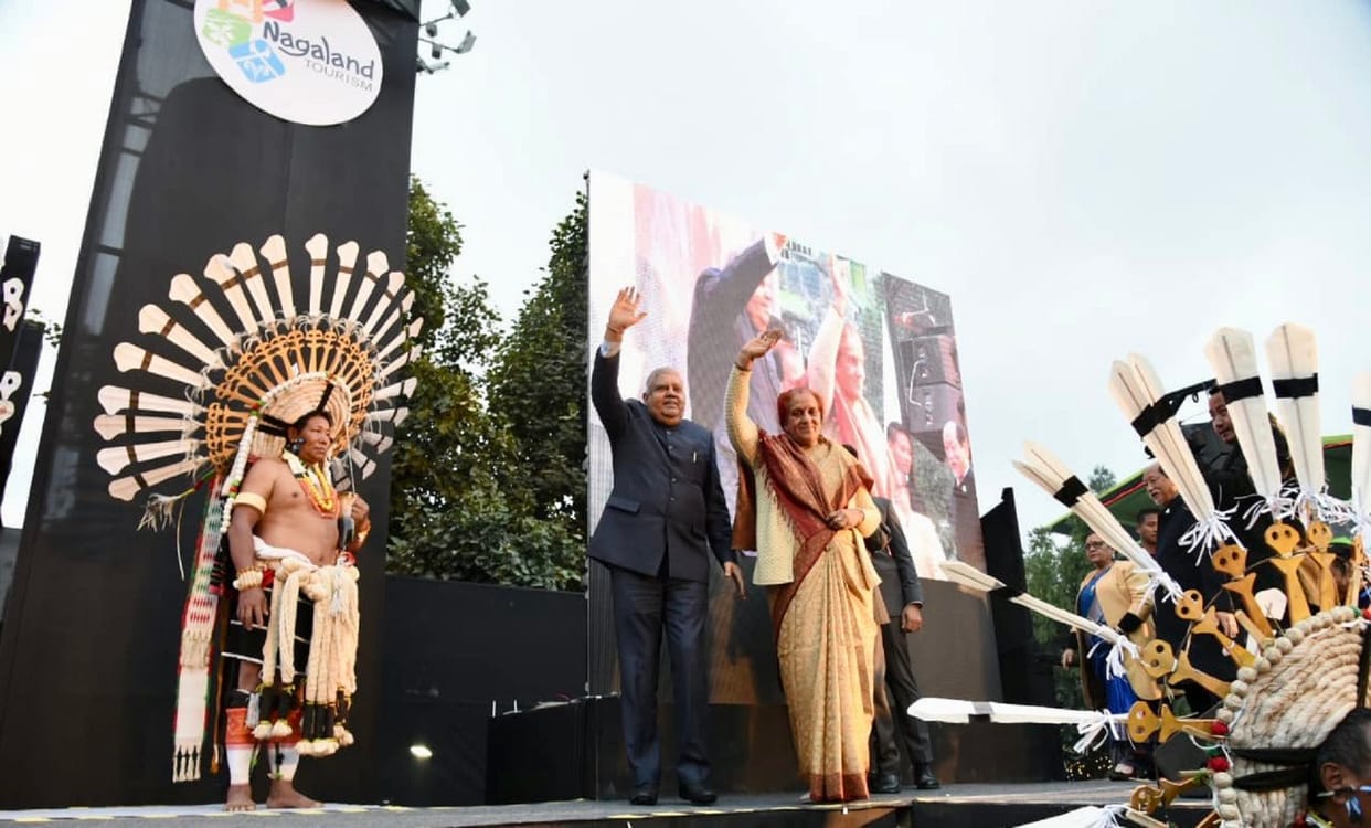 Nagaland Hornbill Festival: Vice President Jagdeep Dhankhar said - Indians are proud of their tribal culture