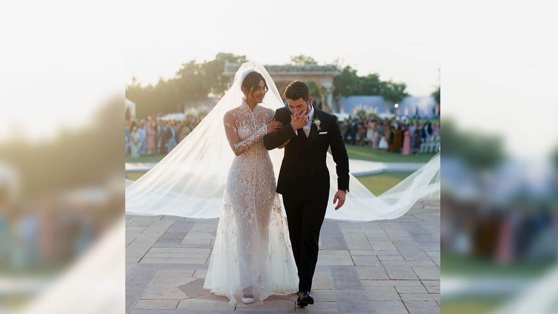 priyanka chopra nick jonas wedding anniversary actress share a beautiful pics with lovely note