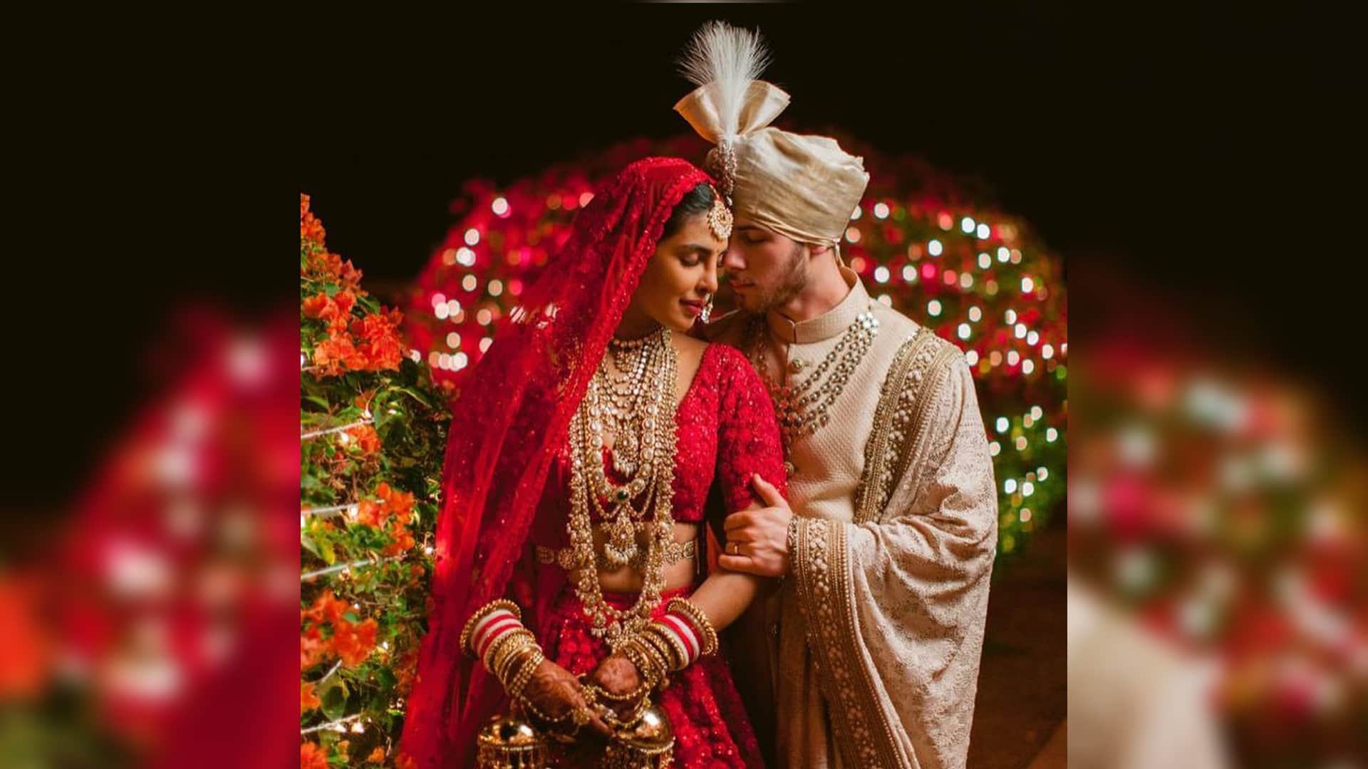 priyanka chopra nick jonas wedding anniversary actress share a beautiful pics with lovely note