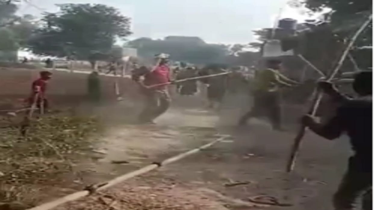 Bloody conflict between two parties over land dispute