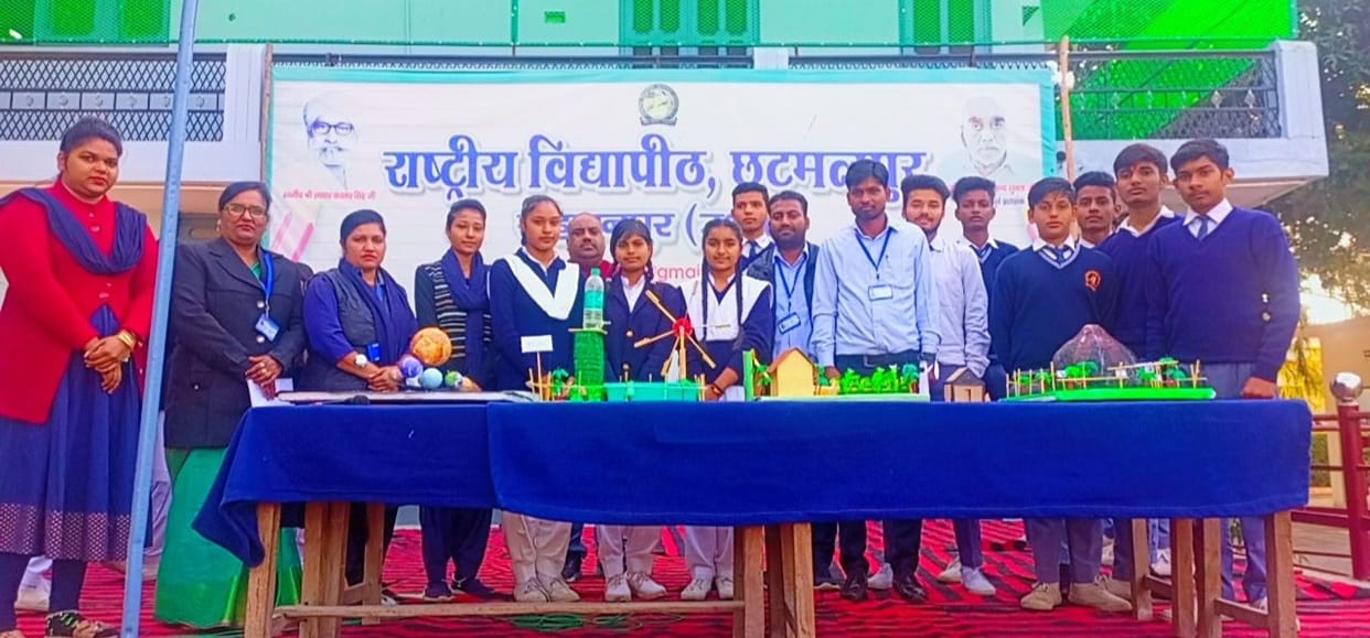 Models of solar energy and volcanic eruption dominated the science exhibition