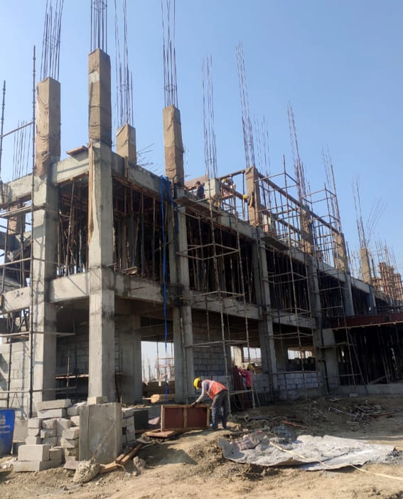 Administrative and academic buildings and VC residence will be ready by February