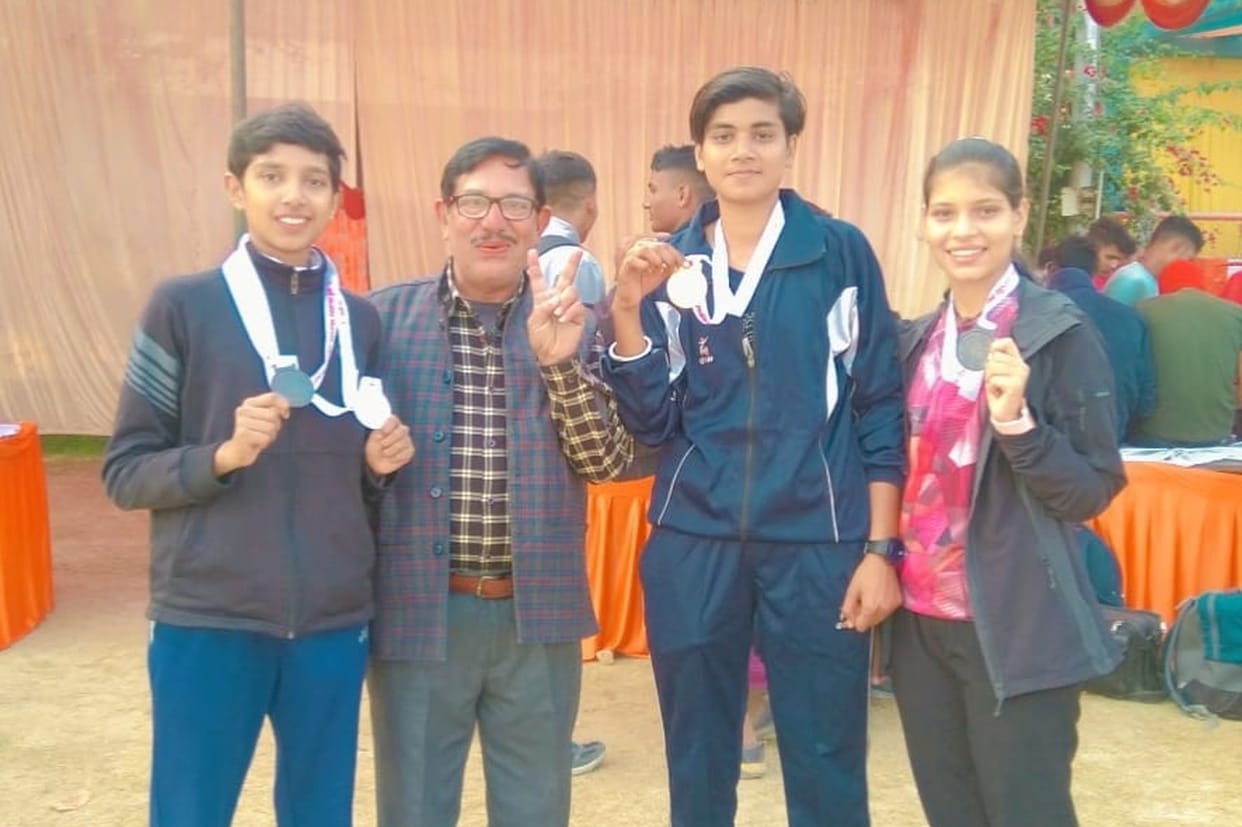 two gold medal in atheletics