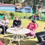 प्रकाश चौधरी, अनिल गोयल ने  प्रदेश कांग्रेस अध्यक्ष प्रतिभा सिहं से की भेंट।