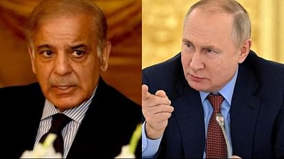 पाकिस्तान के पीएम शहबाज शरीफ और रूसी राष्ट्रपति पुतिन