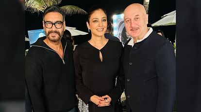 Anupam Kher celebrates Drishyam 2 success with Ajay Devgn and Tabu actor said Acchi films chalti hain
