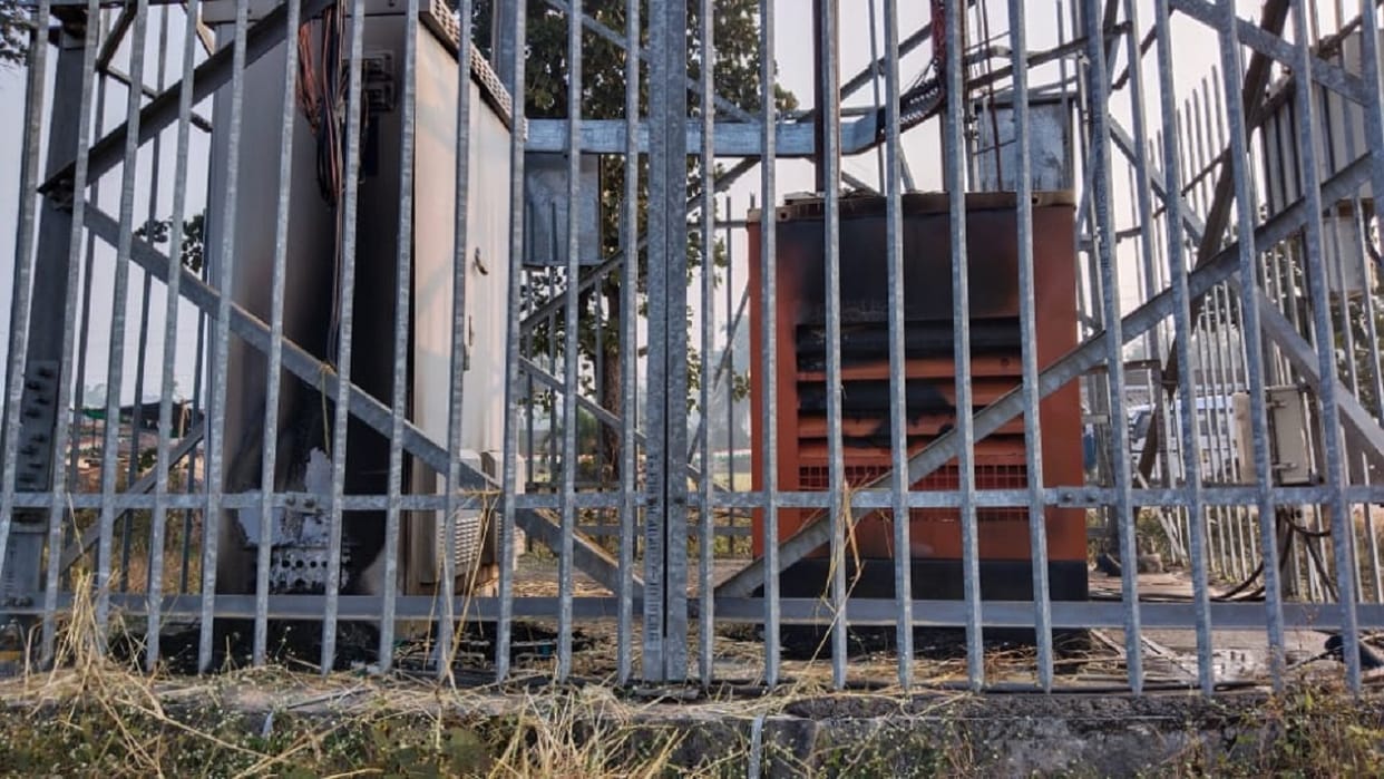 Naxalites created ruckus in Kanker burnt mobile towers
