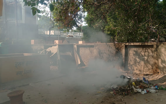 Industries, factories and construction agencies are spreading pollution in the district