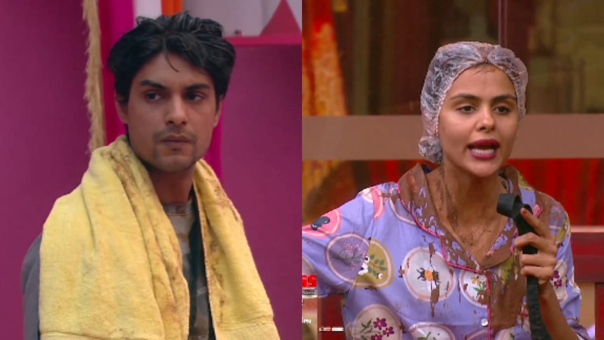 Bigg Boss 16: Priyanka choudhary fights with ankit gupta threw mud on his face said tu game khel raha hain