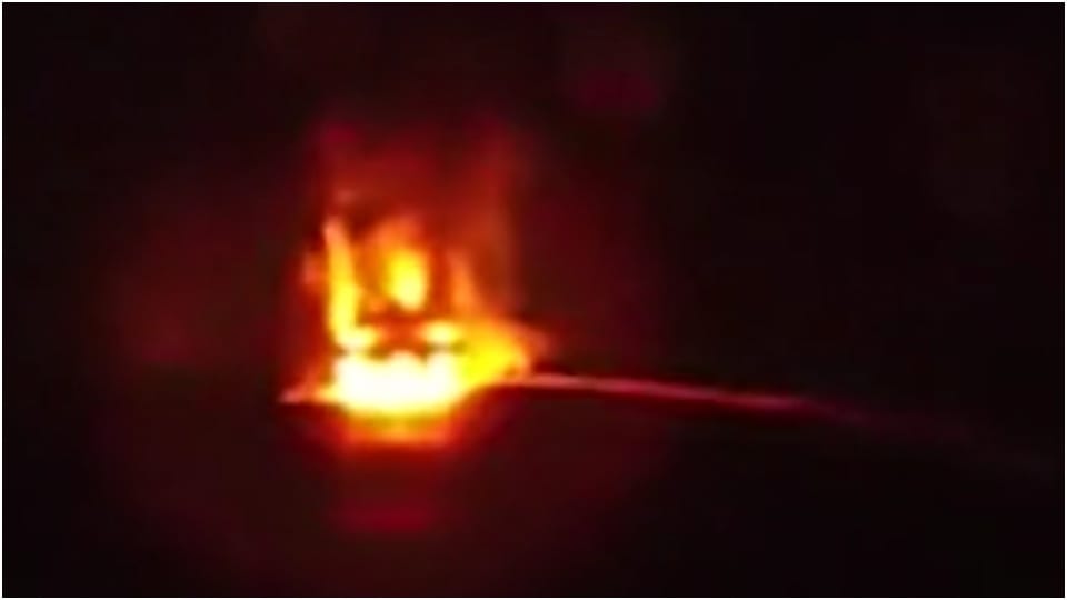 Army Truck Set On Fire In Udaipur explosions on highway Rajasthan News