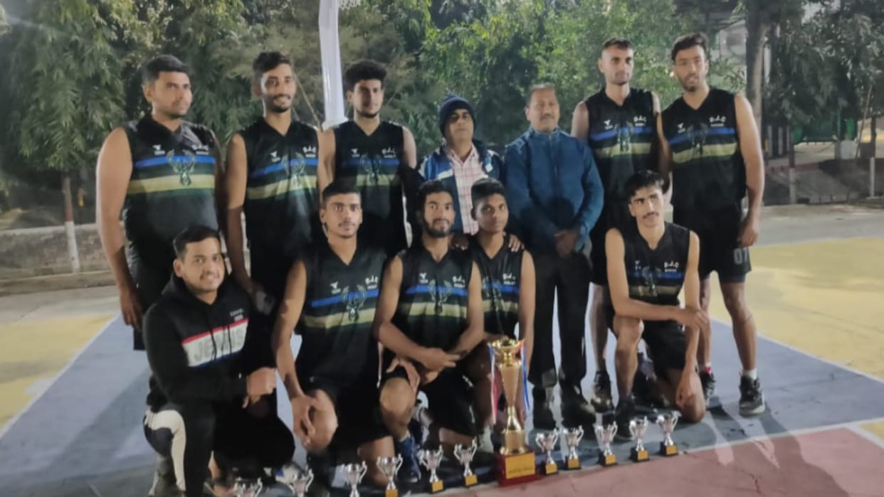 UP: Great performance of DJ college team in inter college basketball competition