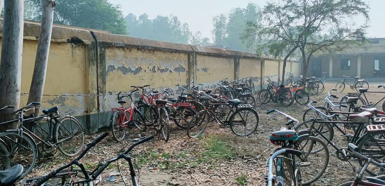 High tension elctric line cross over  300 schools