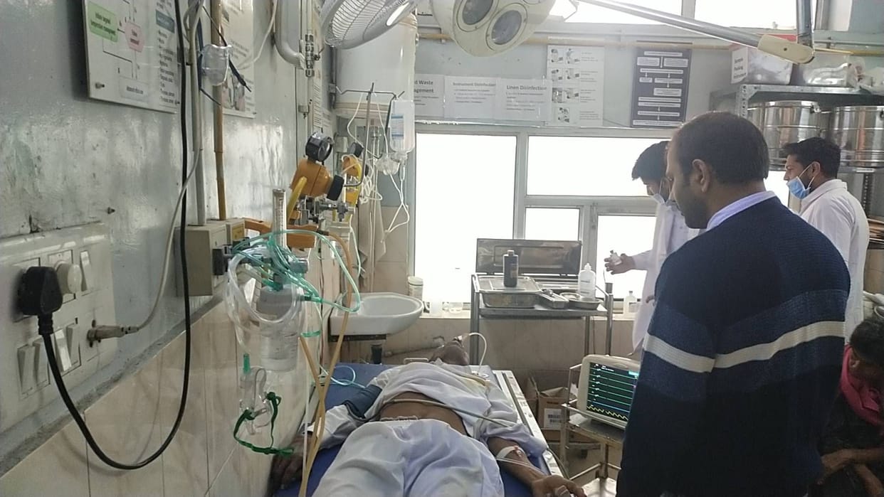 Man consumes poisonous substance, condition critical