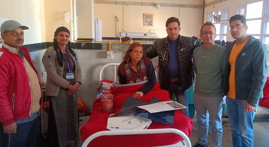 Successful operation of hydatid cyst in Khaneri Hospital