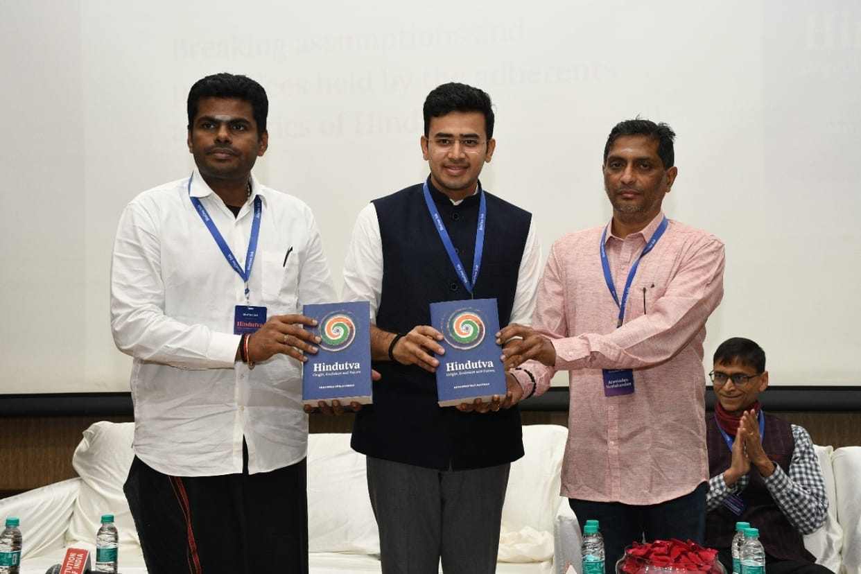 Tejasvi Surya said Ambedkar, Savarkar not against each other