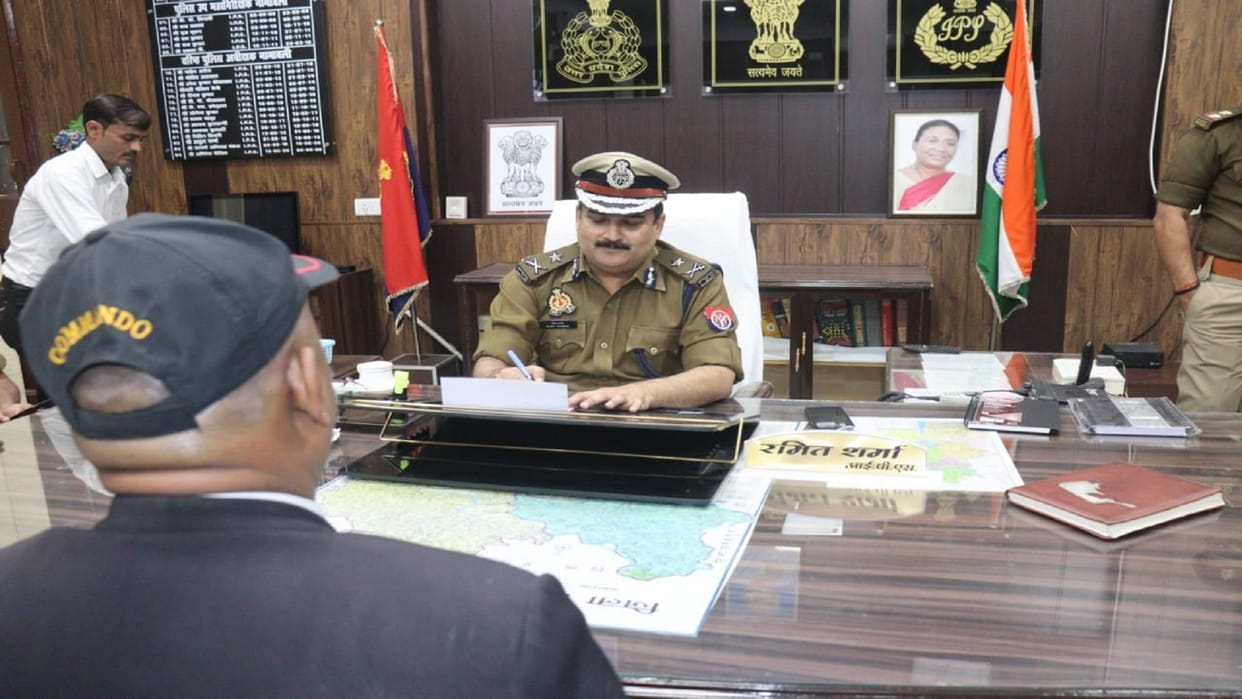 New Police Commissioner Ramit Sharma will take charge today