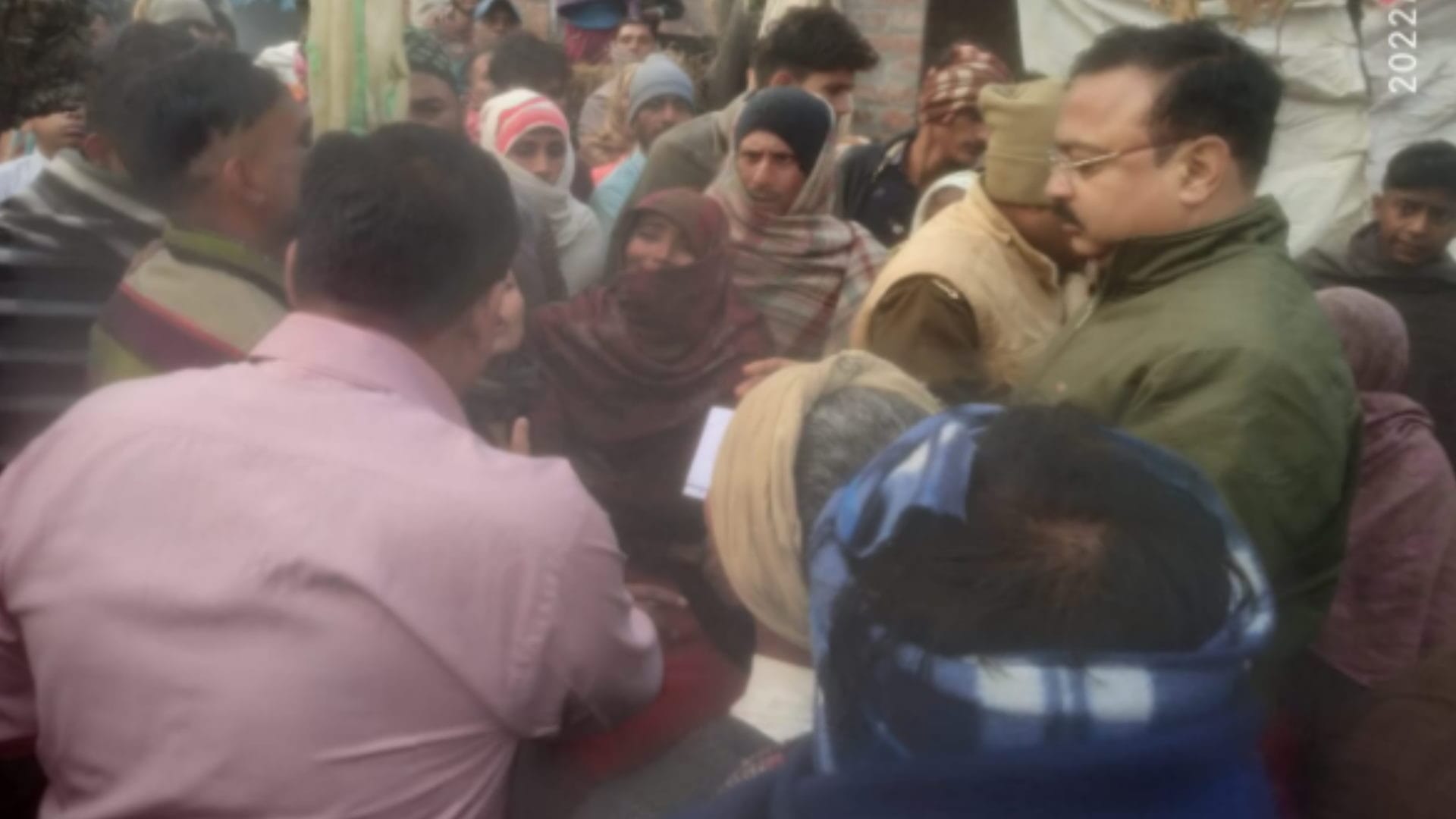A woman committed suicide by hanging herself in Saharanpur after angered by the decision of the Panchayat
