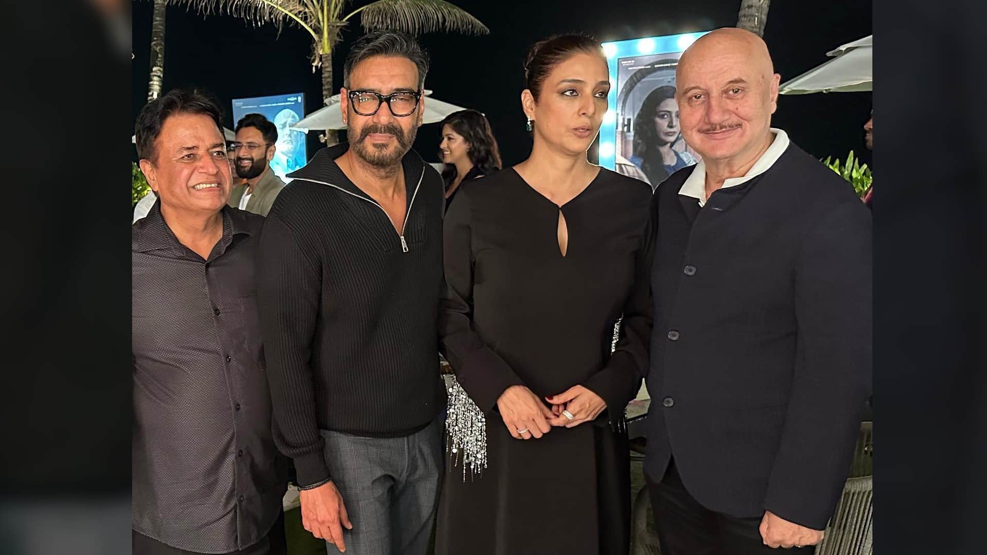 Anupam Kher celebrates Drishyam 2 success with Ajay Devgn and Tabu actor said Acchi films chalti hain