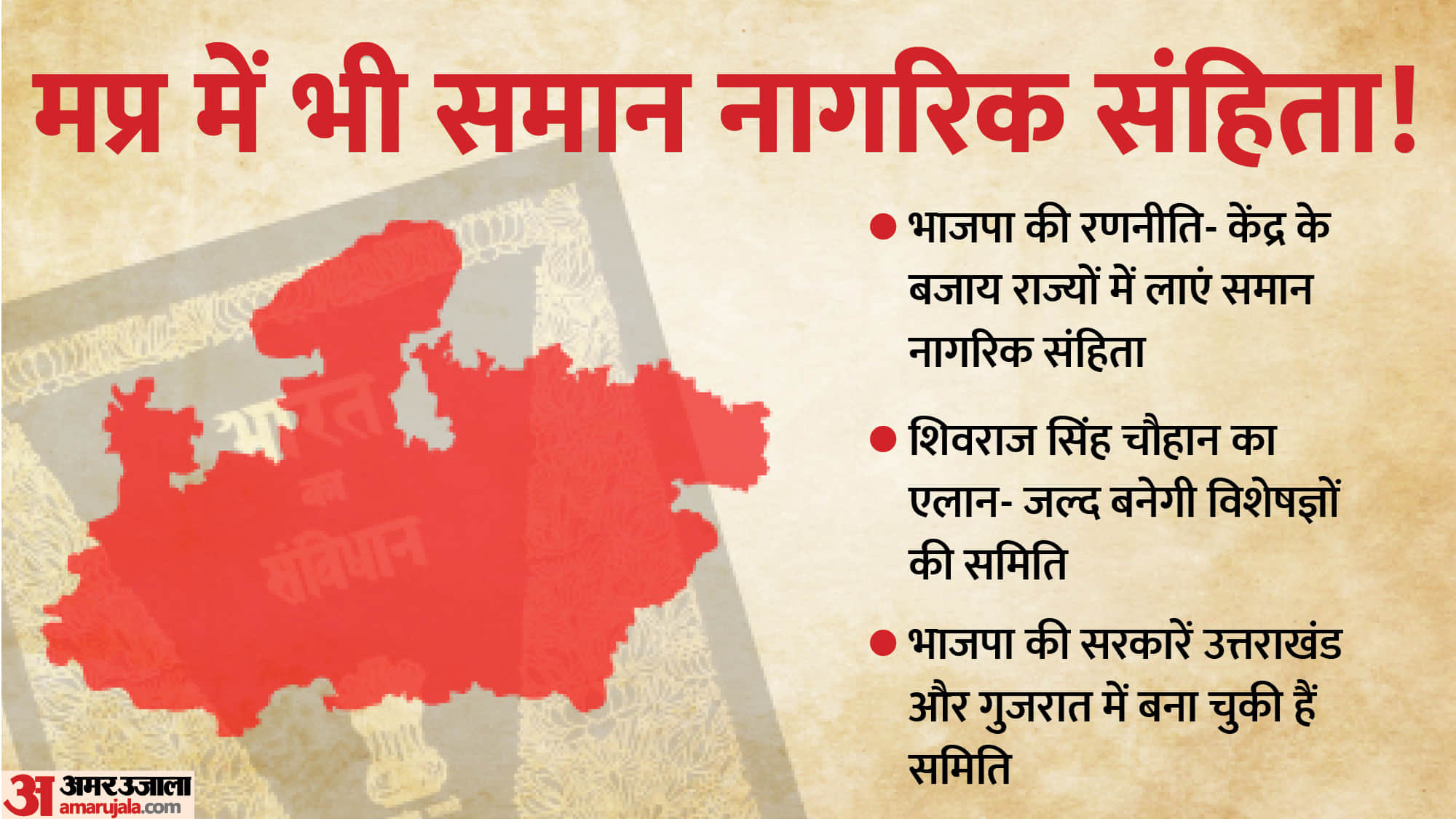 Explainer: MP Government To Form A Committee To Implement Uniform Civil Code In The State