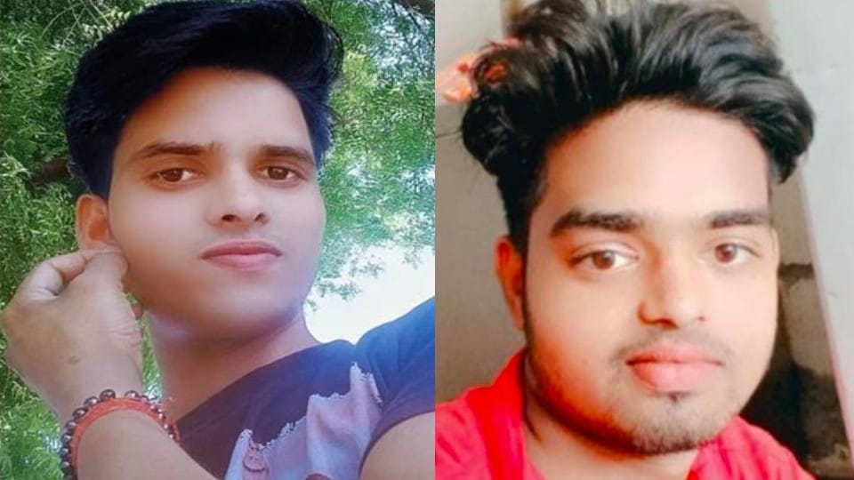 Two youths died after being hit by Rajdhani Express in firozabad
