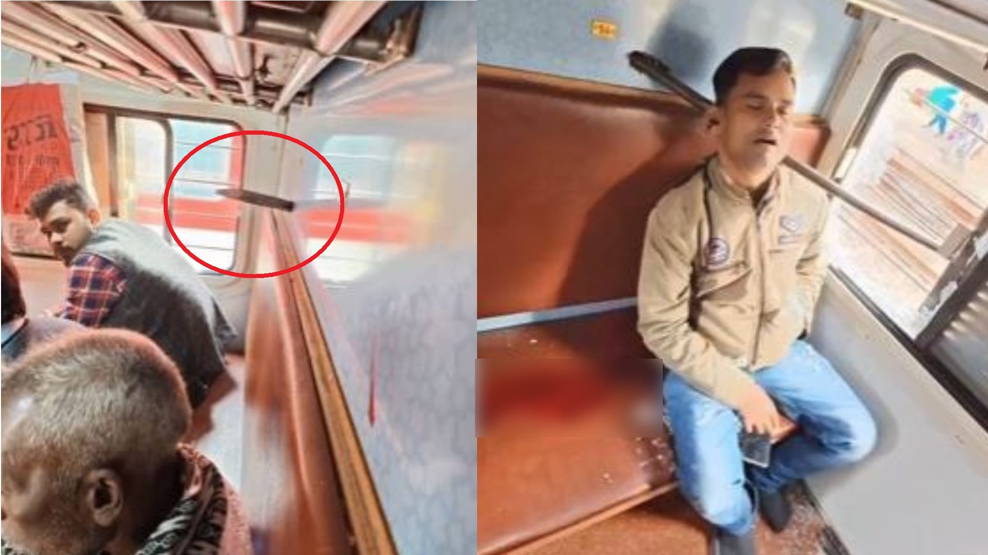 Accident in Nilanchal Express aligarh Fear of traveling in Nilanchal Express, passengers canceling tickets