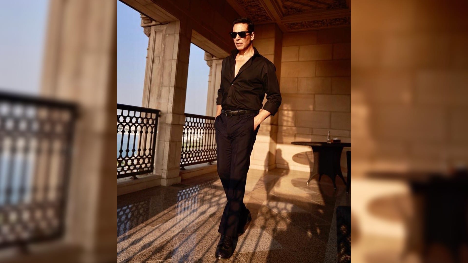 Akshay Kumar start shoot for vedat marathe veer daudale saat share video in Chhatrapati Shivaji Maharaj look