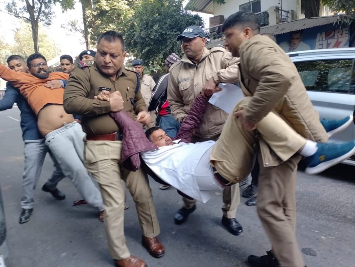Ankita Bhandari murder case Congress protest demand for CBI inquiry and disclosure of VIP name Uttarakhand