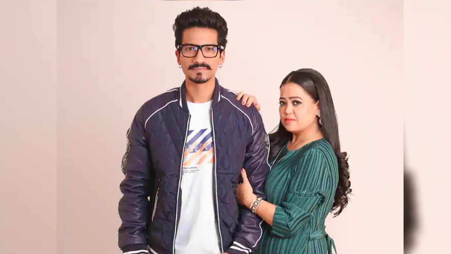 Bharti Singh Haarsh Limbachiyaa Anniversary comedian share funny video with son and wish husband