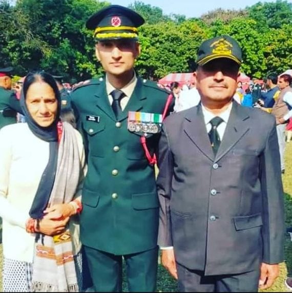 Vishal Thakur became Lieut