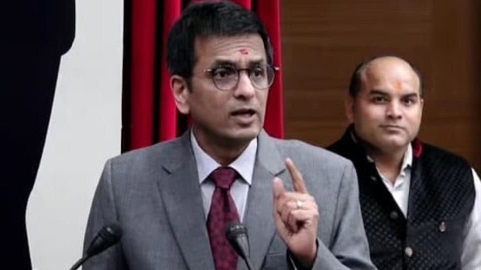 CLAT may not select law students with right ethos says CJI DY Chandrachud