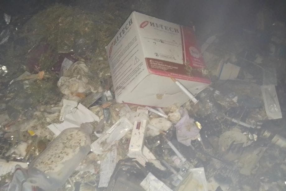 Etah: Medicines worth thousands of rupees burnt at CHC